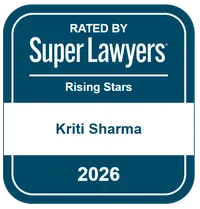 Super Lawyers Rising Stars 2026 badge